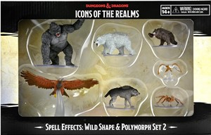 WZK96054 Dungeons And Dragons: Icons Of The Realms: The Yawning Portal Inn Wild Shape And Polymorph Set 2 published by WizKids Games