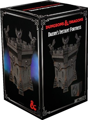 2!WZK96119 Dungeons And Dragons: Daern's Instant Fortress Table-Sized Replica published by WizKids Games