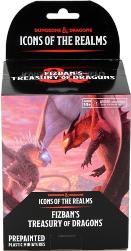 WZK96129S Dungeons And Dragons: Fizban's Treasury Of Dragons Booster Pack published by WizKids Games