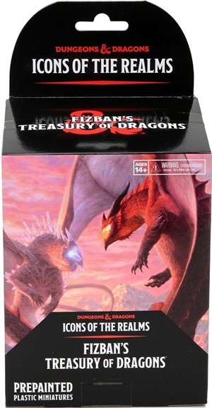 2!WZK96129S Dungeons And Dragons: Fizban's Treasury Of Dragons Booster Pack published by WizKids Games