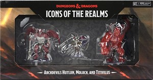 2!WZK96141 Dungeons And Dragons: Archdevils - Hutijin, Moloch And Titivilus published by WizKids Games