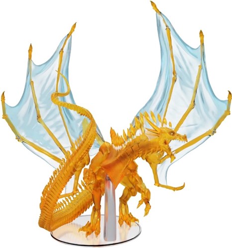 WZK96165 Dungeons And Dragons: Adult Topaz Dragon published by WizKids Games