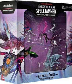 2!WZK96179 Dungeons And Dragons: Astral Elf Patrol - Ship Scale published by WizKids Games