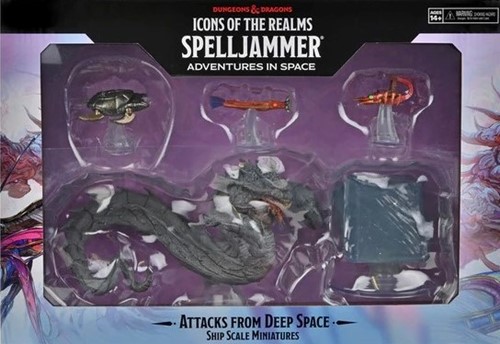WZK96180 Dungeons And Dragons: Attacks From Deep Space - Ship Scale published by WizKids Games