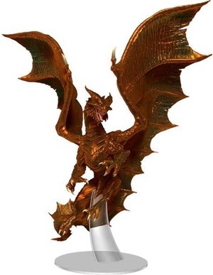 WZK96250 Dungeons And Dragons: Adult Copper Dragon published by WizKids Games