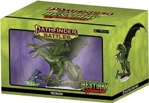 WZK97520 Pathfinder Battles: Bestiary Unleashed Treerazer Premium Set published by WizKids Games