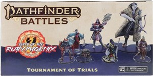 WZK97546 Pathfinder Battles: Fists Of The Ruby Phoenix - Tournament Of Trials Boxed Set published by WizKids Games