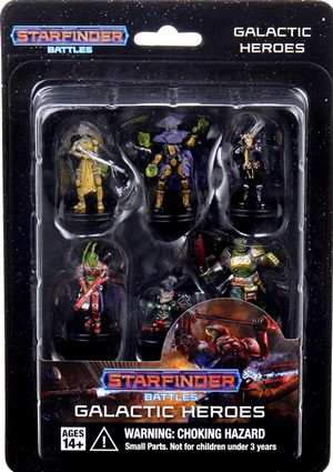 WZK99001 Starfinder Battles: Starter Pack: Heroes published by WizKids Games