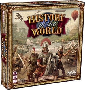 ZMG005 History Of The World Board Game published by Z-Man Games