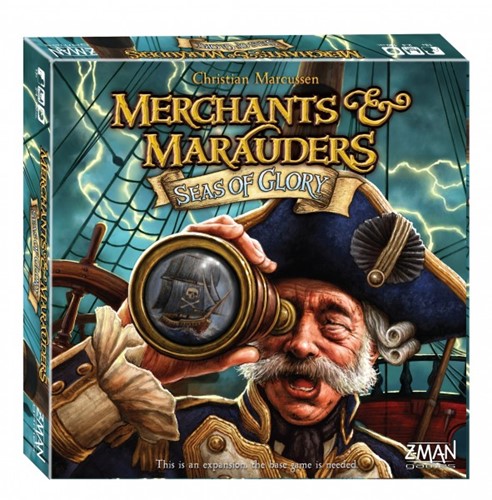 ZMG70621 Merchants And Marauders Board Game: Seas Of Glory Expansion published by Z-Man Games