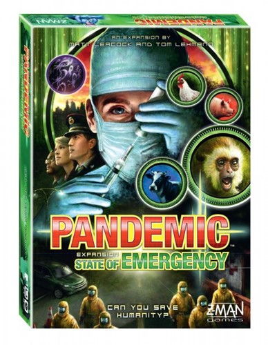ZMG71103 Pandemic Board Game: State Of Emergency Expansion published by Z-Man Games