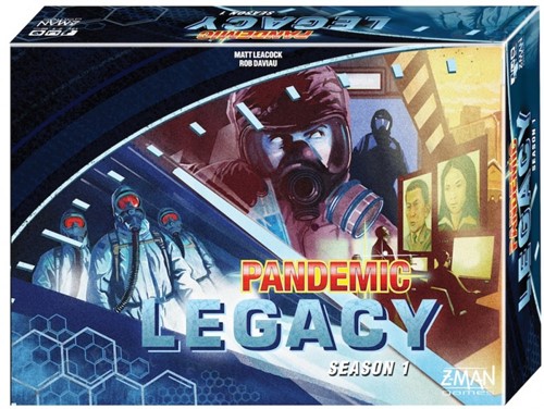 ZMG71170 Pandemic Board Game: Legacy Season 1 - Blue published by Z-Man Games