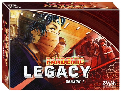 ZMG71171 Pandemic Board Game: Legacy Season 1 - Red published by Z-Man Games