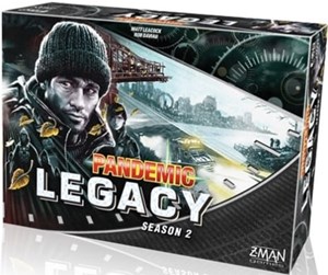 ZMG71172 Pandemic Board Game: Legacy Season 2 - Black published by Z-Man Games