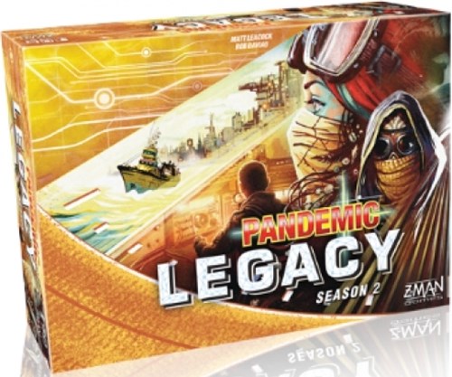 ZMG71173 Pandemic Board Game: Legacy Season 2 - Yellow published by Z-Man Games