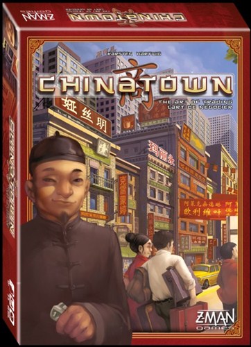 ZMG71220 Chinatown Board Game published by Z-Man Games