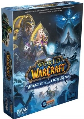 ZMG7125 World Of Warcraft Board Game: Wrath Of The Lich King published by Z-Man Games