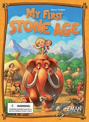 ZMG71265 My First Stone Age Board Game published by Z-Man Games