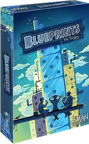 ZMG71290 Blueprints Dice Game published by Z-Man Games