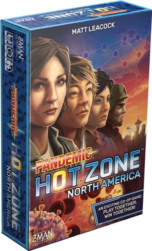 ZMG7141 Pandemic Board Game: Hot Zone - North America published by Z-Man Games