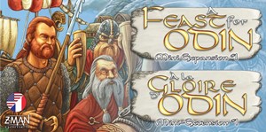 ZMG7691 A Feast For Odin Board Game: Mini Expansion 1: Lofoten, Orkney And Tierra Del Fuego published by Z-Man Games