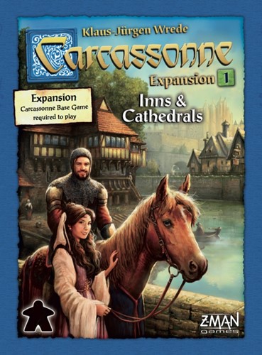 Carcassonne Board Game Expansion: Inns And Cathedrals
