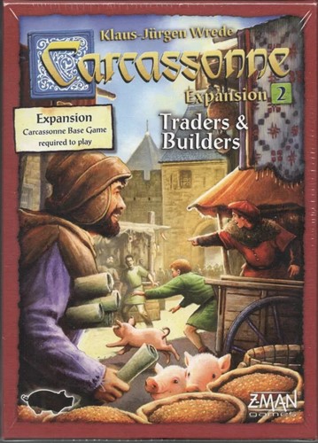 Carcassonne Board Game Expansion: Traders And Builders