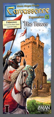 ZMG78104 Carcassonne Board Game Expansion: The Tower published by Z-Man Games