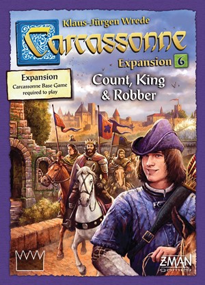 ZMG78106 Carcassonne Board Game Expansion: Count King And Robber published by Z-Man Games