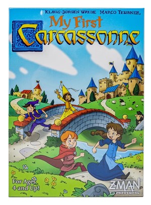ZMG78600 Carcassonne Board Game: My First Carcassonne published by Z-Man Games