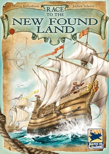 ZMGZH003 Race To The New Found Land Board Game published by Z-Man Games