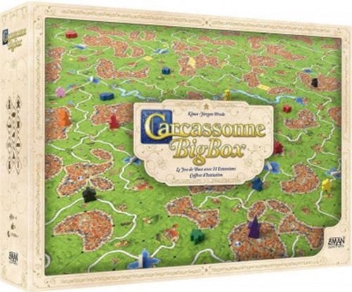 ZMGZH010 Carcassonne Board Game: Big Box 2022 Edition published by Z-Man Games