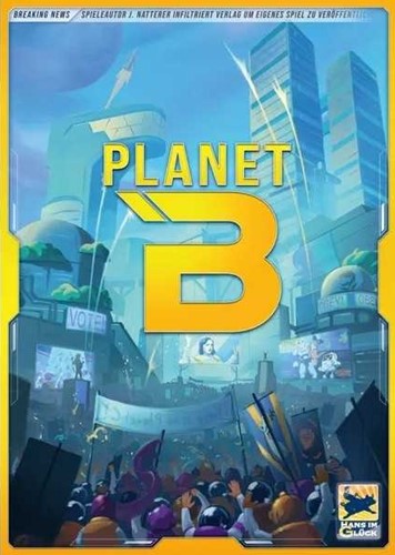 ZMGZH012 Planet B Board Game published by Z-Man Games