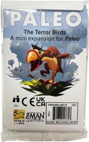 ZMZE019 Paleo Board Game: The Terror Birds Mini Expansion published by Z-Man Games
