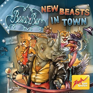 ZOC05093 Beasty Bar Card Game: New Beasts In Town Expansion published by Zoch Verlag