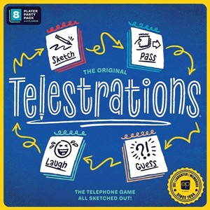 2!ZYGTELE25 Telestrations Board Game 2025 Refresh published by Zygomatic