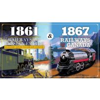 ALLGMGGTGSH6167 1861 And 1867 Board Game published by Allplay