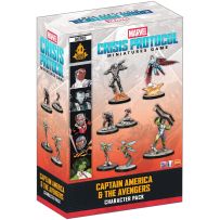 AMGMCP05 Marvel Crisis Protocol Miniatures Game: Captain America And The Avengers Character Pack published by Atomic Mass Games