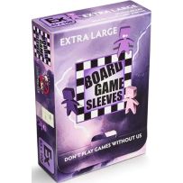 ARCT10427U 50 Board Game Sleeves Non Glare Clear Pack 65mm x 100mm (Arcane Tinmen) published by Arcane Tinmen