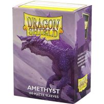 ARCT11060 100 x Amethyst Matte Standard Card Sleeves 63.5mm x 88mm (Dragon Shield) published by Arcane Tinmen