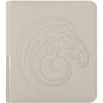 ARCT38212 Dragon Shield Card Portfolio Zipster Small Binder - Ashen White published by Arcane Tinmen