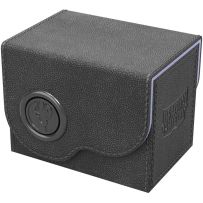 ARCT40814 Dragon Shield Dragon Box 80+ Black And Lilac published by Arcane Tinmen