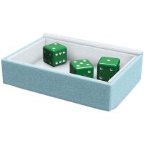 ARCT40833 Dragon Shield Dragon Tray White And Aqua published by Arcane Tinmen