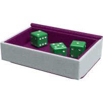 ARCT40834 Dragon Shield Dragon Tray Purple And Frost published by Arcane Tinmen