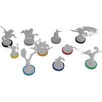 AREWOTR024 War Of The Ring Board Game: Colored Plastic Rings - Expansions published by Ares Games