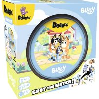 ASMDOBBLU07EN Dobble Card Game: Bluey published by Asmodee