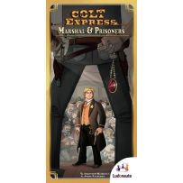 ASMLUDCOEX03 Colt Express Board Game: Marshalls And Prisoners Expansion published by Asmodee