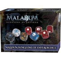 BATBSGMDA002 Maladum Board Game: Dungeons Of Enveron Dice published by Battle Systems Ltd