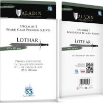 BNDPLOT 55 x Paladin Card Sleeves: Lothar (105mm x 150mm) published by Board And Dice