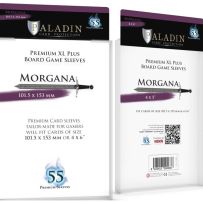 BNDPMRG 55 x Paladin Card Sleeves: Morgana (101.5mm x 153mm) published by Board And Dice